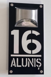 Număr casa iluminat