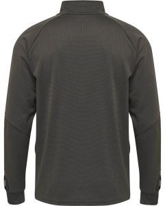 Bluza hummel Authentic Poly - barbati, gri-inchis - Img 2