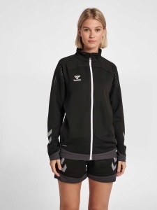 Bluza trening hummel Lead Poly cu fermoar - femei, negru - Img 6