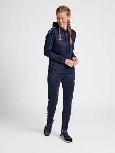 Pantaloni trening hummel Core XK Poly - femei, bleumarin 212656-7026 - Img 2