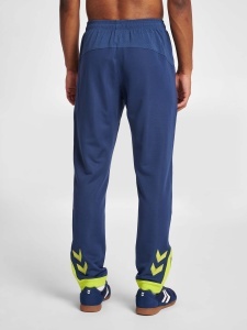 Pantaloni trening hummel Lead Poly - barbati, albastru-verde - Img 12