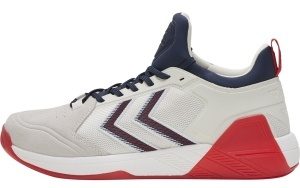 Pantofi sport hummel Algiz, alb-rosu-bleumarin
