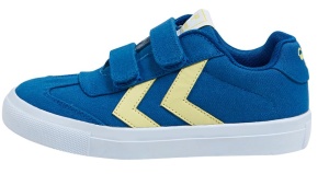 Pantofi sport hummel HOP JR - copii, albastru-galben