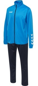 Trening hummel Promo - copii, turcoaz-bleumarin