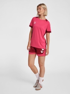 Tricou de joc hummel Lead Poly - femei, grena - Img 4