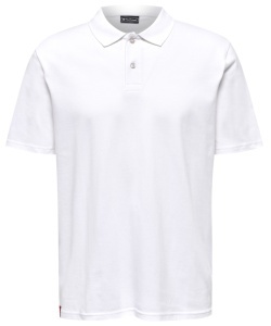 Tricou hummel Polo Red Classic - barbati, alb - Img 8