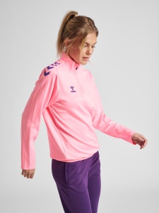 Bluza hummel Core XK fermoar scurt- femei, 211945 - Img 4