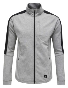 Bluza trening hummel Tropper - barbati, gri - Img 3
