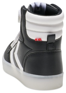 Pantofi sport cu leduri hummel Stadil Flash - copii, negru - Img 5