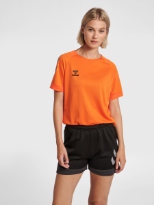 Tricou de joc hummel Lead Poly - femei, portocaliu - Img 3