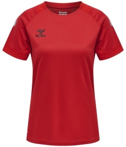 Tricou de joc hummel Lead Poly - femei, rosu - Img 3