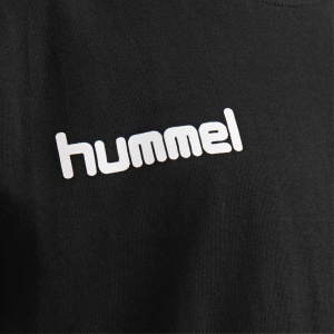 Tricou hummel GO, bumbac - copii, negru - Img 2