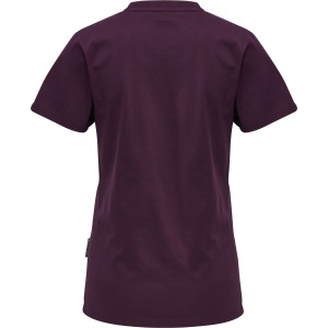 Tricou hummel Move Grid- femei, 214793-3506 grena - Img 2