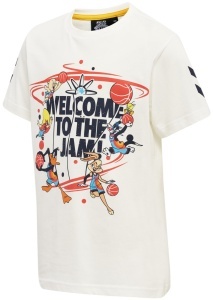 Tricou hummel Space Jam Tres - copii, alb - Img 2