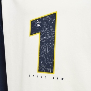 Bluza hummel Space Jam - copii, alb - Img 3