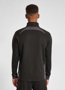 Bluza trening hummel Lead Poly cu fermoar - barbati, negru - Img 7