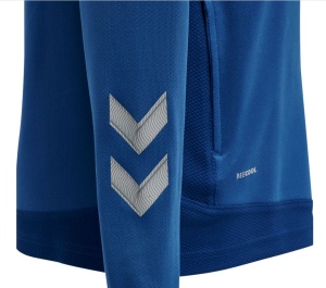 Bluza trening hummel Lead Poly cu fermoar - femei, albastru - Img 8