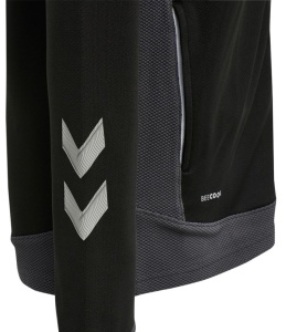 Bluza trening hummel Lead Poly cu fermoar - femei, negru - Img 5
