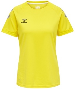 Tricou de joc hummel Lead Poly - femei, galben - Img 3