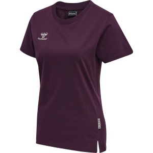Tricou hummel Move Grid- femei, 214793-3506 grena
