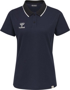 Tricou polo hummel Move - femei, bleumarin - Img 2