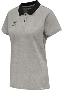 Tricou polo hummel Move - femei, gri