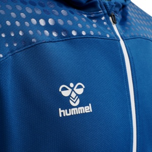 Hanorac hummel Lead Poly cu fermoar - barbati, albastru