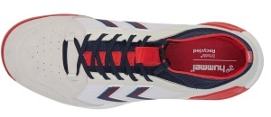 Pantofi sport hummel Algiz MID, alb-rosu-bleumarin - Img 5