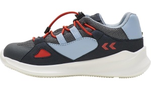 Pantofi sport hummel Bounce Runner TEX JR - copii, gri-bleu - Img 5