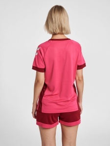 Tricou de joc hummel Lead Poly - femei, grena - Img 5