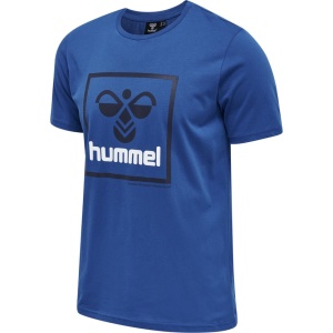 Tricou hummel bumbac Isam- barbati, albastru 214331- 7045 - Img 2