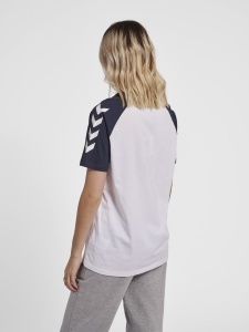 Tricou hummel Legacy Blocked - unisex, alb - Img 7