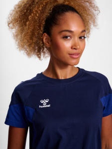 Tricou hummel Travel - bumbac, femei 220293 - Img 3