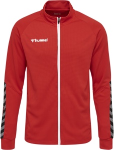 Bluza hummel Authentic Poly - barbati, rosu - Img 3