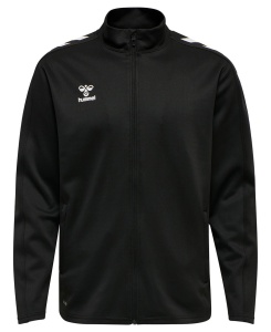 Bluza trening hummel Core XK Poly cu fermoar - unisex, negru 211481-2001 - Img 3
