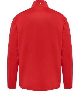 Bluza trening hummel Core XK Poly cu fermoar - unisex, rosu 211481-3062 - Img 2