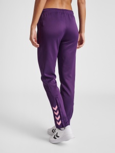 Pantaloni trening hummel Core XK Poly - femei, mov-roz , 212656-3443 - Img 3