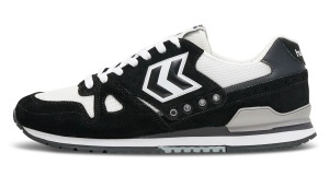 Pantofi sport hummel Marathona Suede Retro Trainer - adulti, negru