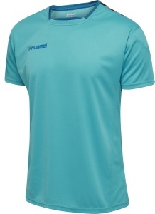 Tricou de joc hummel Authentic Poly - barbati, turcoaz-deschis - Img 3