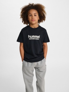 Tricou hummel Base, bumbac - copii , 229731 - Img 2