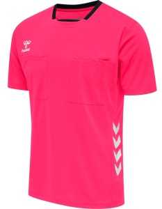 Tricou hummel Chevron - arbitru, roz