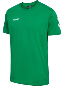 Tricou hummel GO, bumbac - copii, verde