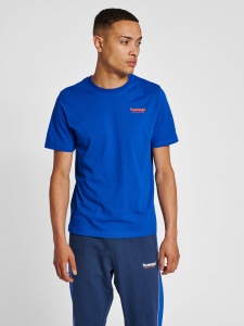 Tricou hummel Jose - unisex, albastru 215588- 7956 - Img 3