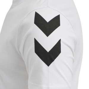 Tricou hummel Legacy Chevron - unisex, alb - Img 4