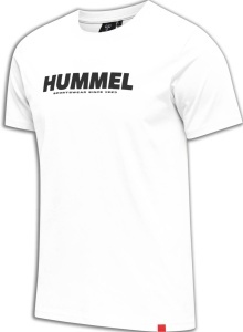 Tricou hummel Legacy - unisex, alb