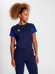 Tricou hummel Travel - bumbac, femei 220293 - Img 2