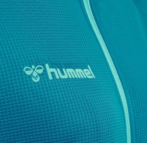 Bluza hummel Authentic Poly - dama, turcoaz - Img 4