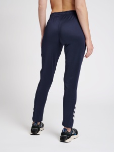 Pantaloni trening hummel Core XK Poly - femei, bleumarin 212656-7026 - Img 4