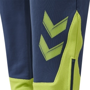 Pantaloni trening hummel Lead Poly - barbati, albastru-verde - Img 9