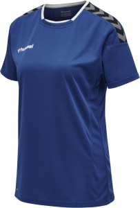 Tricou de joc hummel Authentic Poly - feminin, albastru-inchis - Img 3